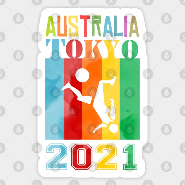 Australian Tokyo 2021 Sticker by jaml-12